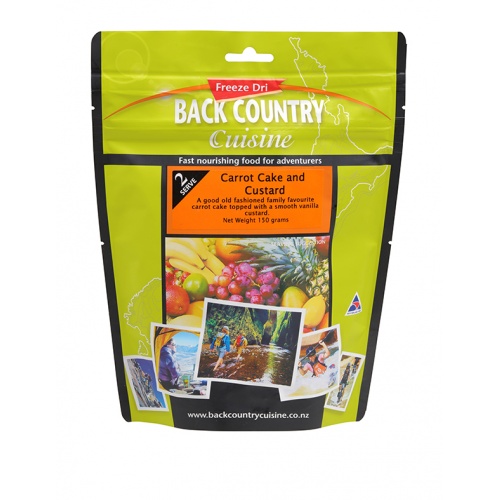 gladstone-camping-centre-stocks-back-country-cuisine-carrot-cake-custard-dessert-serve-freeze-dried-meal