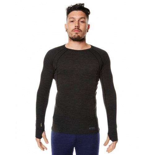 gladstone-camping-centre-stocks-xtm-mens-long-sleeve-top-merino-230-gsm-dark-grey