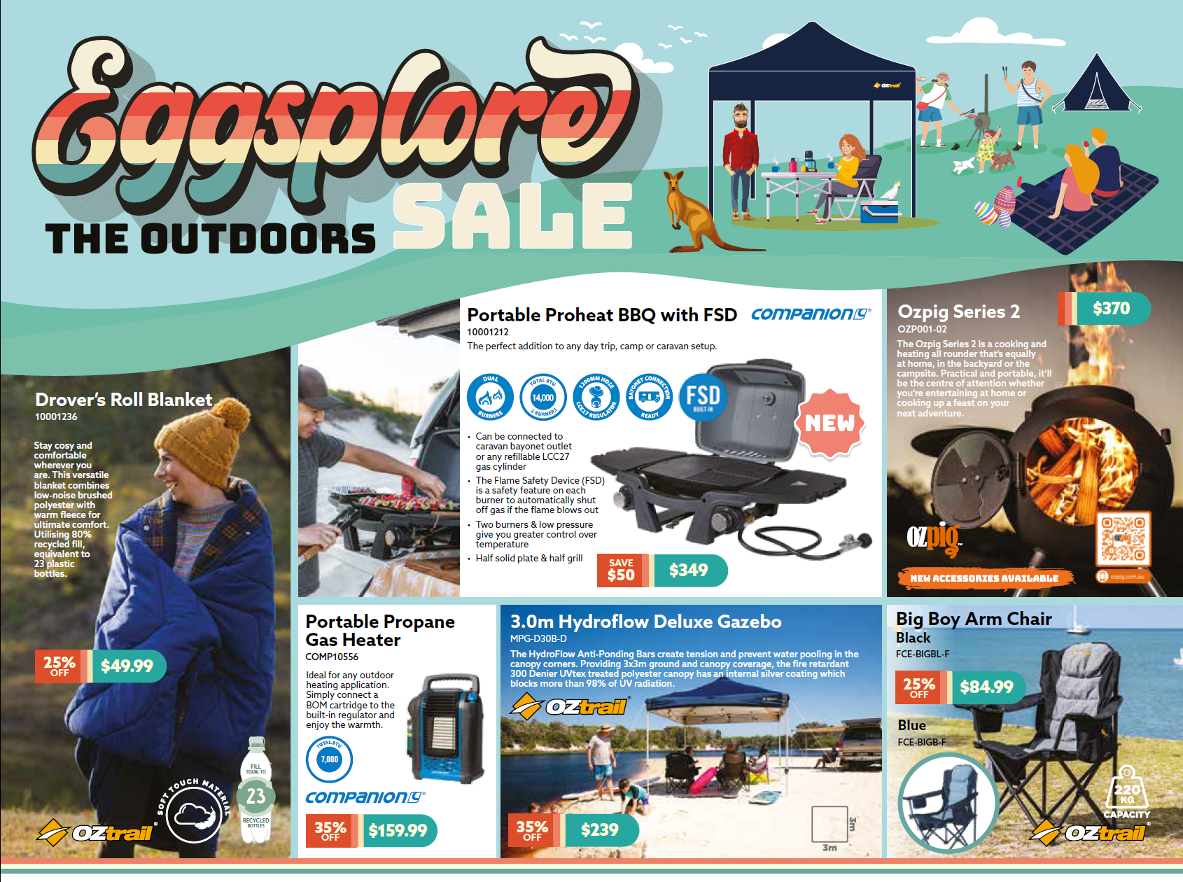 Eggsplore the Great Outdoors Sale Catalogue